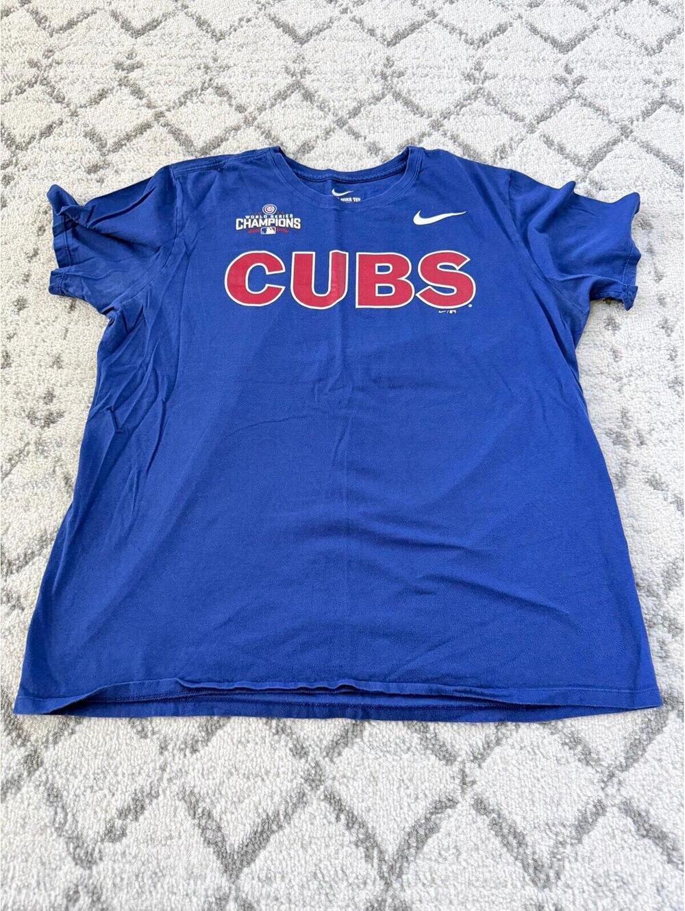 Nike Chicago Cubs 2016 World Series Champions T-Shirt
